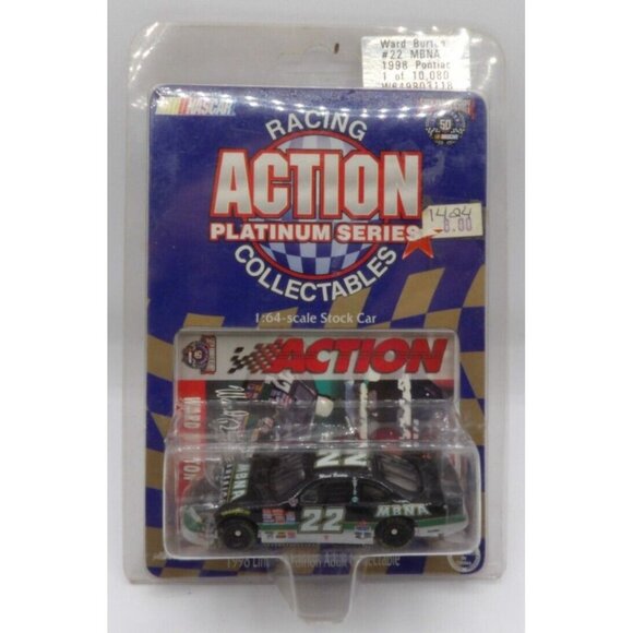 Lot of 2 Collectable Cars Circa. 1998- Ward Burton and Darrell Waltrip- NIP - Picture 2 of 11